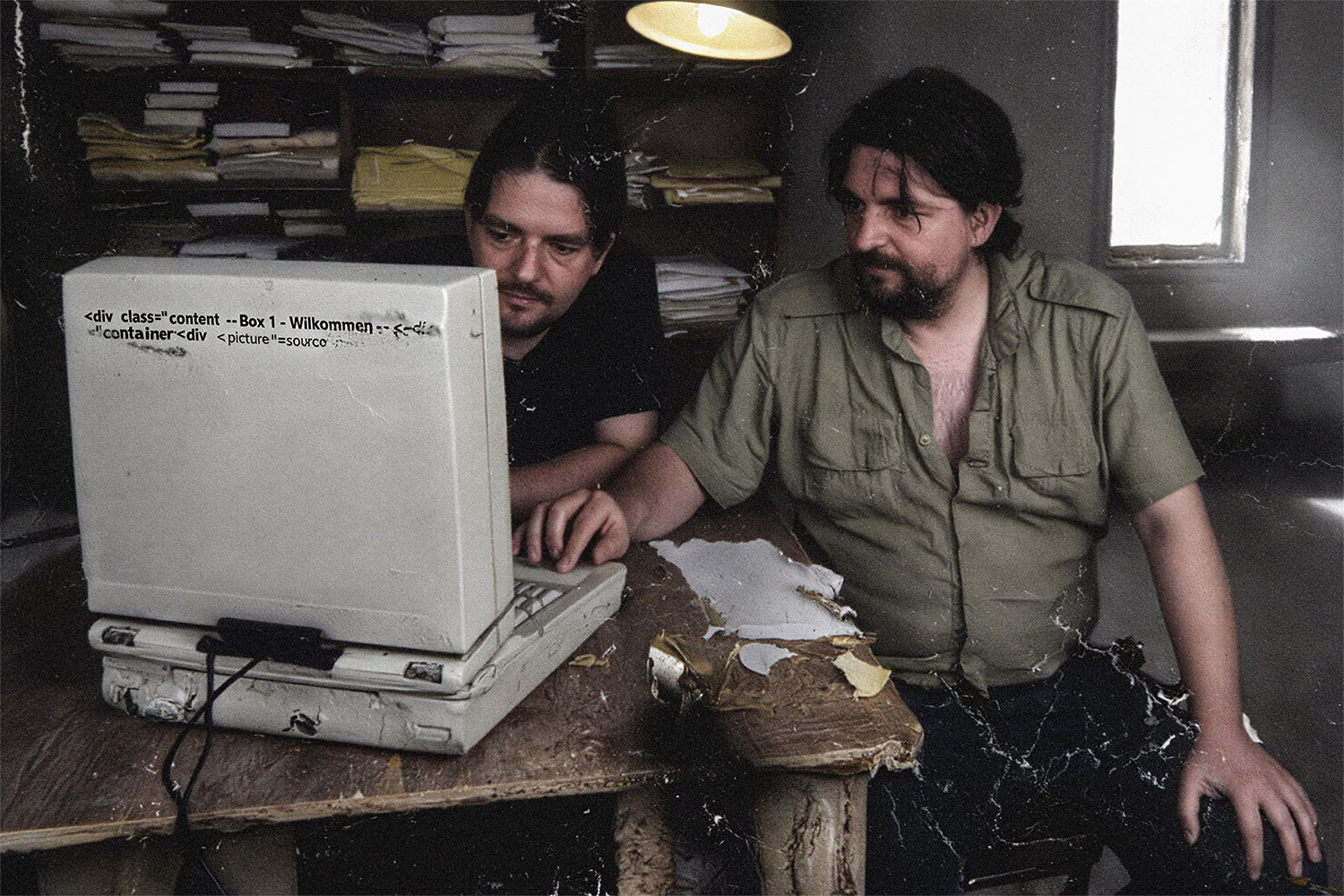 Genosse Albrecht und sein europäischer KI Assietten hier auf einem historischen KI generierten Bild