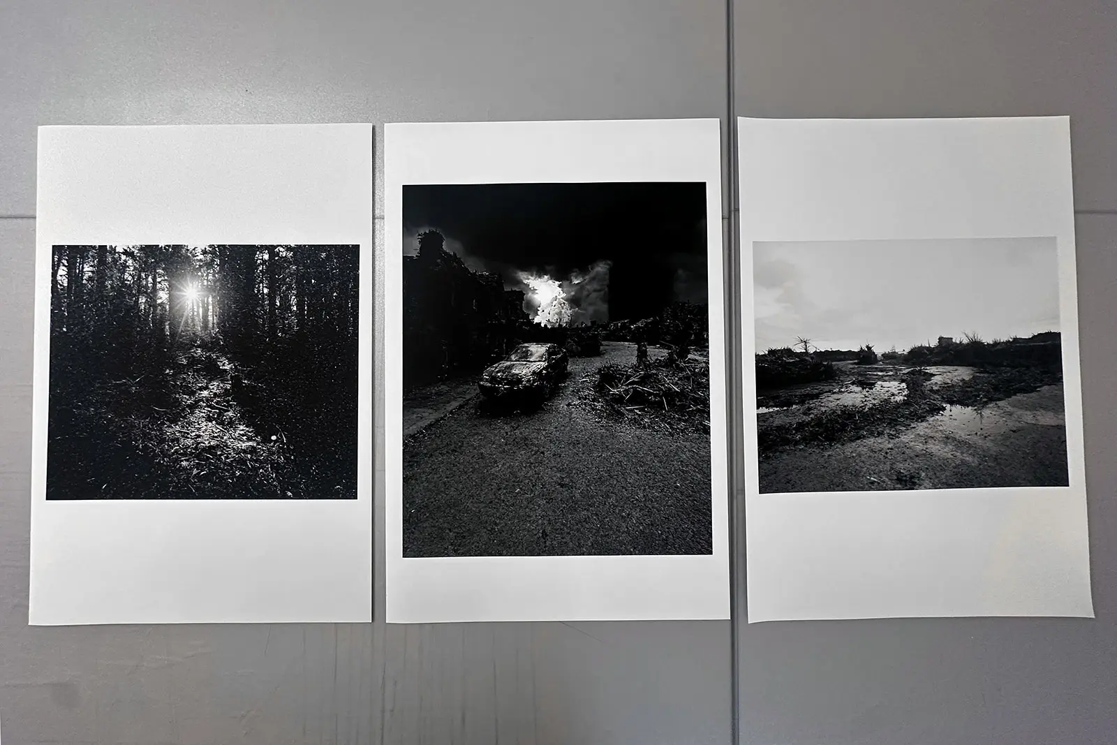 Fotografie und KI: über Grenzenlosigkeit, Bilder-Auswahl, meine neue Werkgruppe: „How it starts — and how it ends“ und einen Schlafsack.