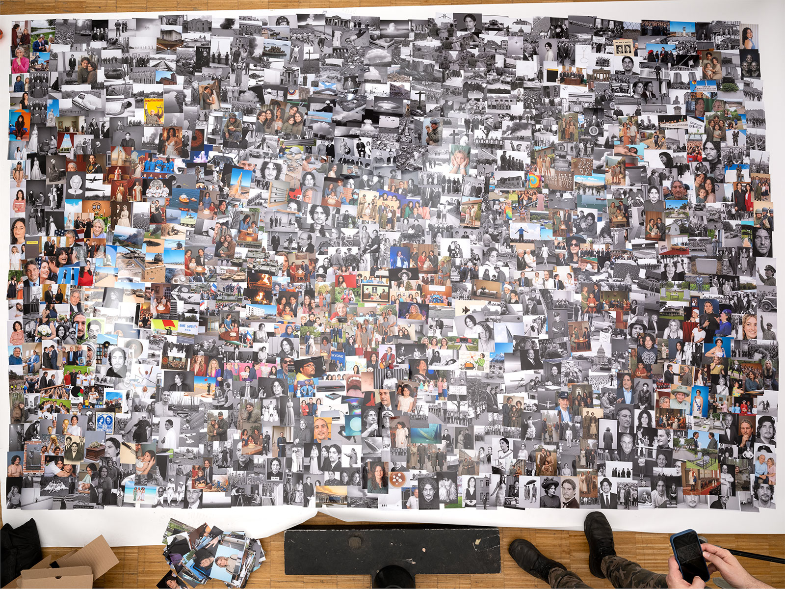 Sleep Well III. Das 20. Jahrhundert erklärt mit mir selbst mithilfe von KI, Machine-Learning und Fotografie.