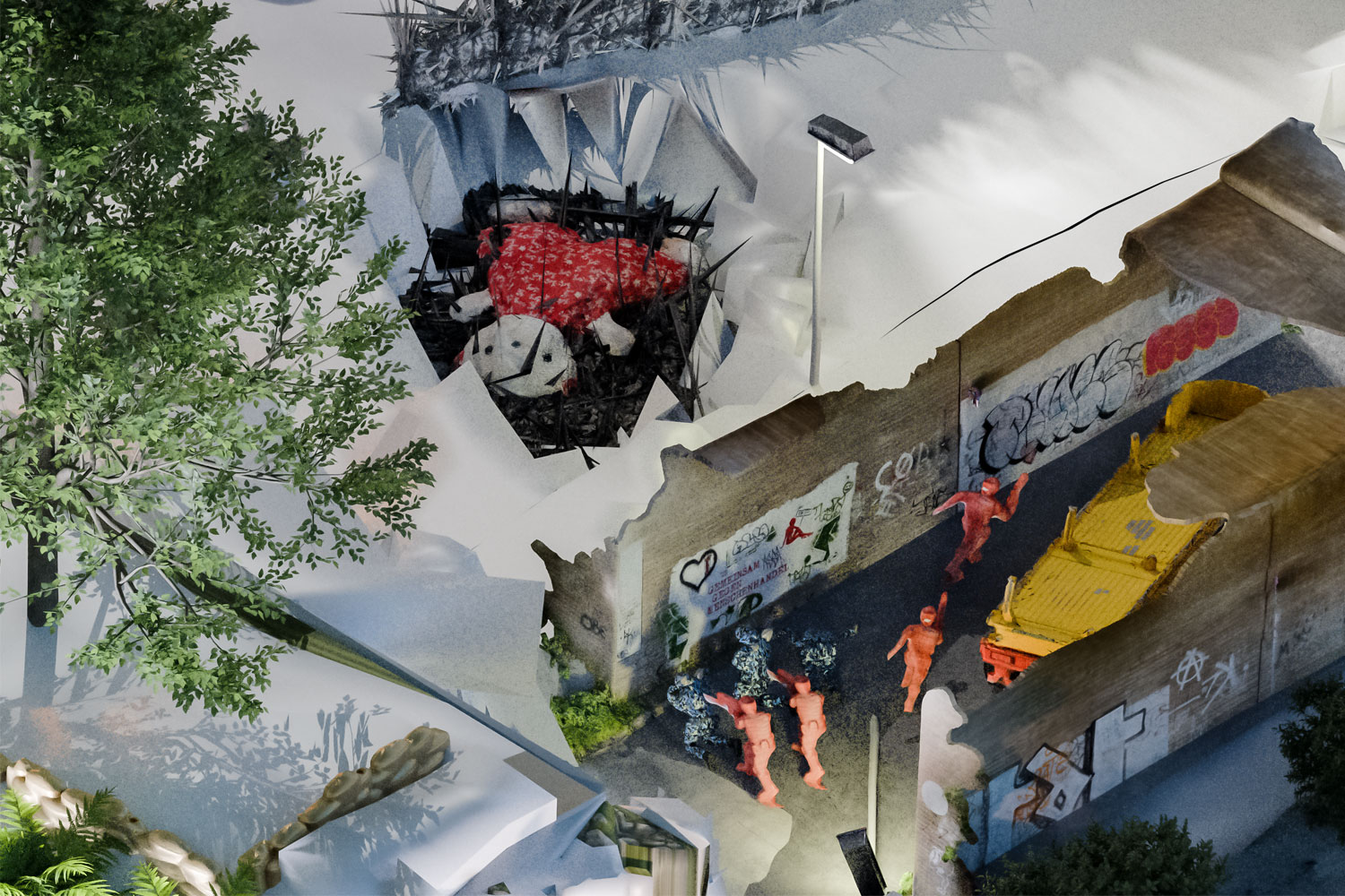 “Sleep Well”: Eine neue und sehr persönliche künstlerische Arbeit von Florian Albrecht-Schoeck. In der Fotografie, Fotogrammetrie, 3D und KI zum Einsatz kommt.