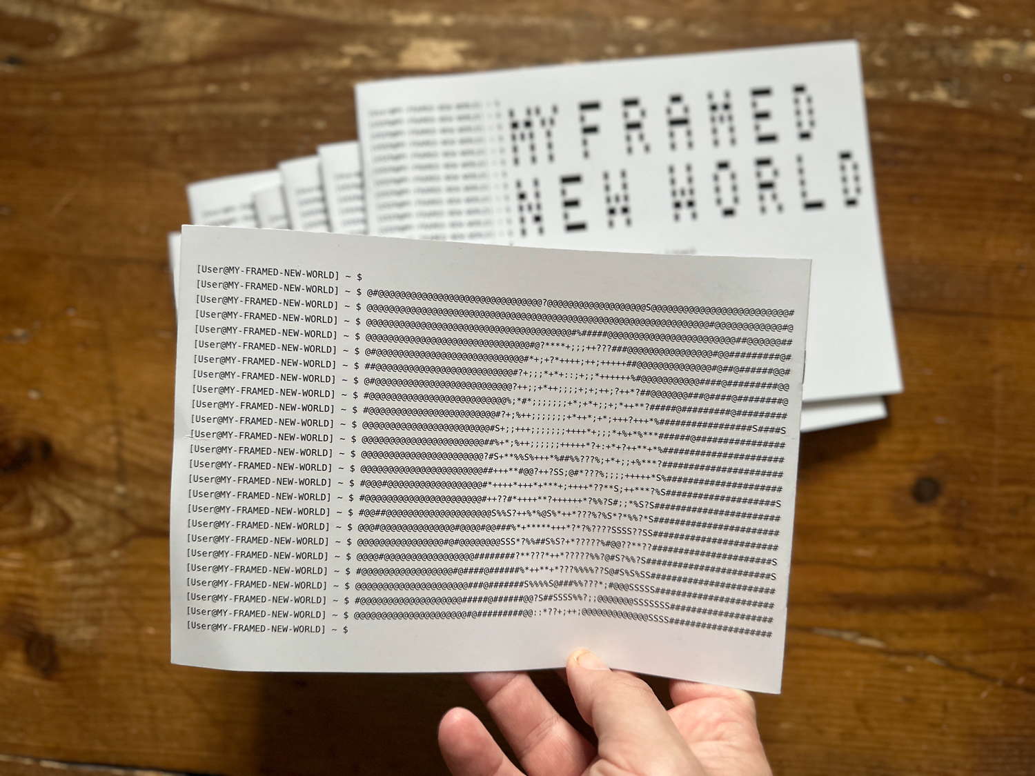 MY FRAMED NEW WORLD: Katalog zur Ausstellung von Florian Albrecht-Schoeck