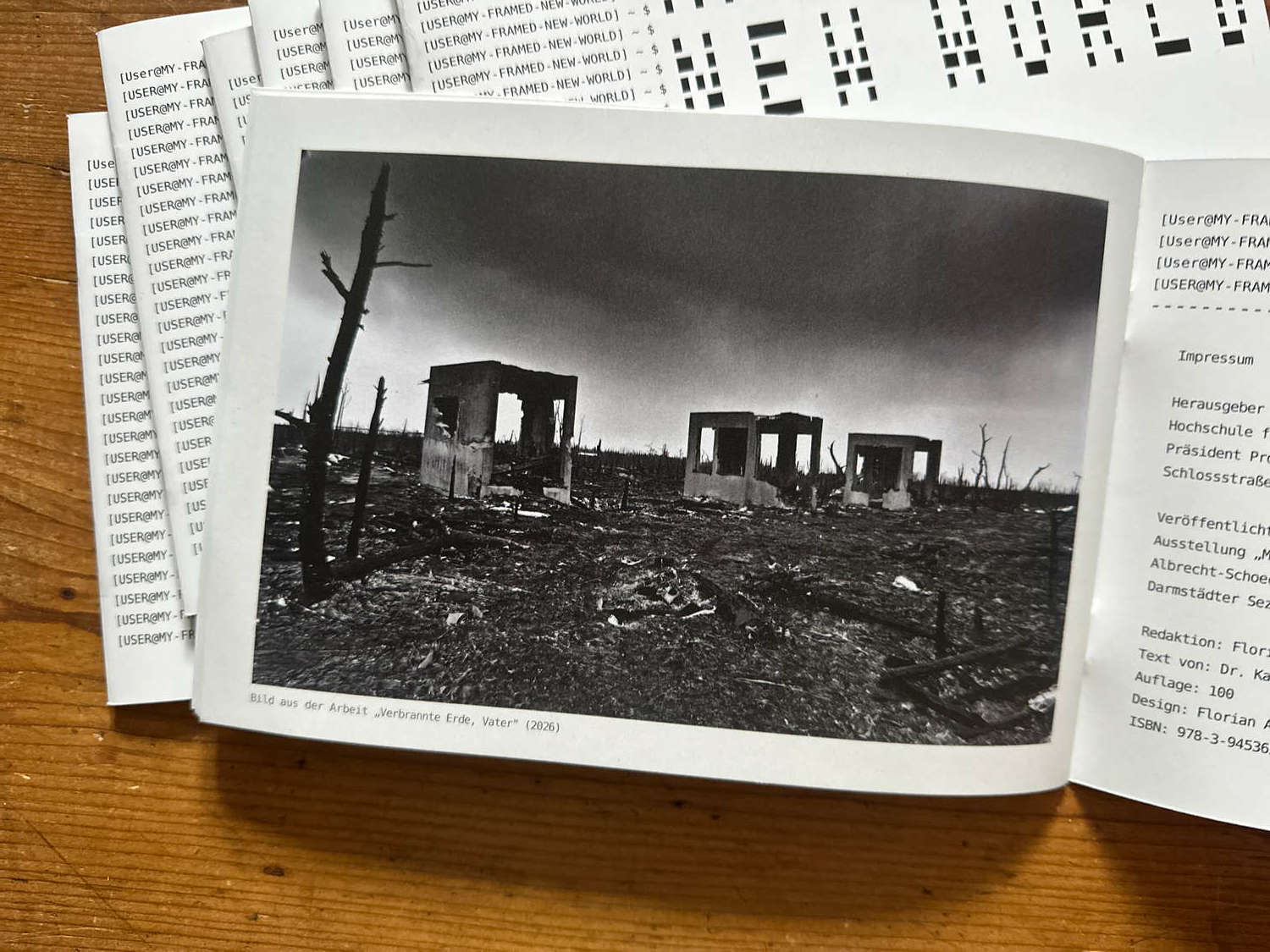MY FRAMED NEW WORLD: Katalog zur Ausstellung von Florian Albrecht-Schoeck