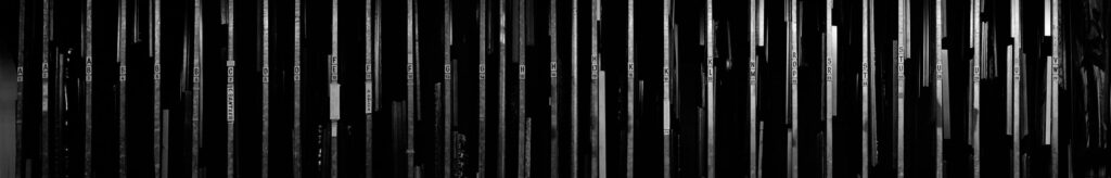 Im Lager: eine Wandarbeit von Florian Albrecht-Schoeck