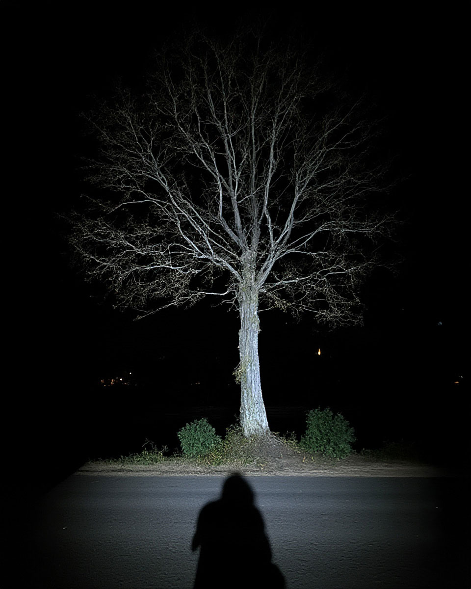 Mein Schatten im KI generierten Bild