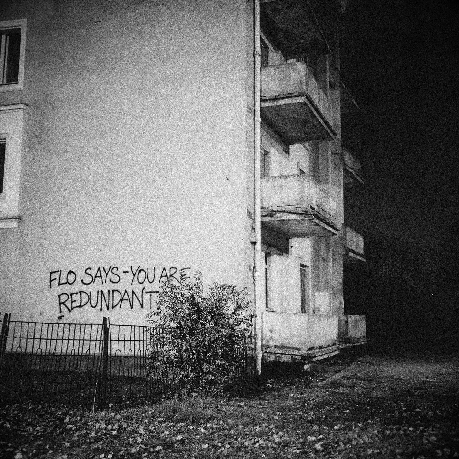 Motiv aus der künstlerischen Arbeit, How it starts — and how it ends (Part III / Flo Says) von Florian Albrecht-Schoeck. Erstellt mit Fotografie und KI/Machine Learning. Alles mit Open-Source Tools erstellt.